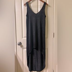 Silky black dress from Urban outfitters
